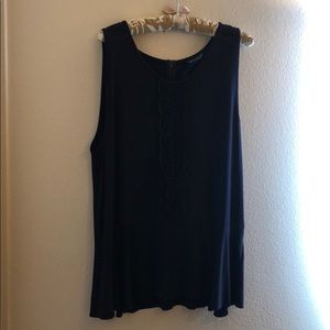 Dark navy blue work top